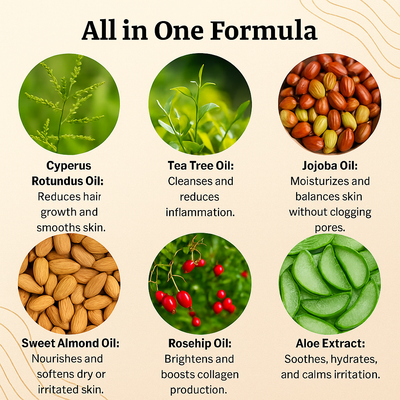 Silkora Cyperus Rotundus Oil