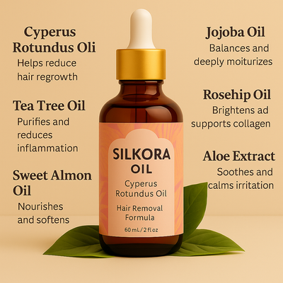 Silkora Cyperus Rotundus Oil
